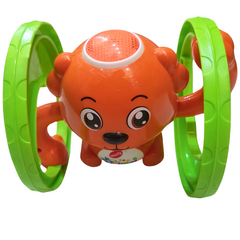 Friendly Pup Play & Roll Rattle: Engaging Toy for Active Tots