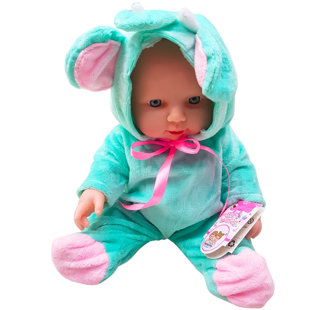 New Arrival High-Quality Baby Doll with Sound - BaBa MaMa Musical Toy, Perfect Gift for Kids Who Love Babies, Ideal for Girls, Featuring Beautiful Dress & Eyes