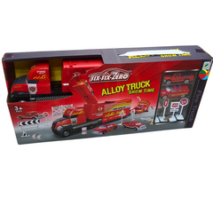 Fire Rescue Team Alloy Truck Set - Adventure Awaits for Young Heroes!