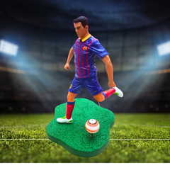 FC Barcelona Official Lionel Messi 15cm/6" Action Figure - Collectible Toy for Kids Ages 3+ - Iconic Football Star Pose