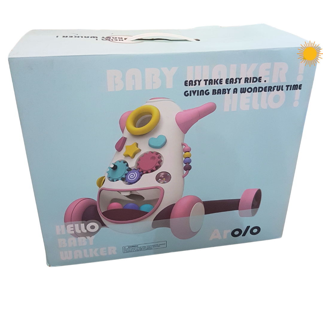 Adorable Hello Baby Walker - Fun & Educational Ride-On Toy for Toddlers Secondary image