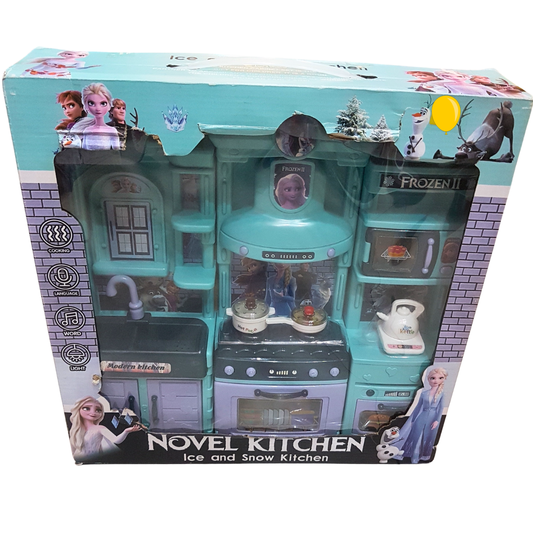 Enchanting Ice Princess Play Kitchen Set – Interactive Toy for Culinary Creativity Secondary image