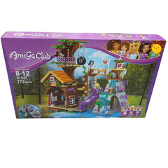 Amigo Club Adventure Treehouse Set – 772 Piece Interactive Building Experience for Kids 8-12