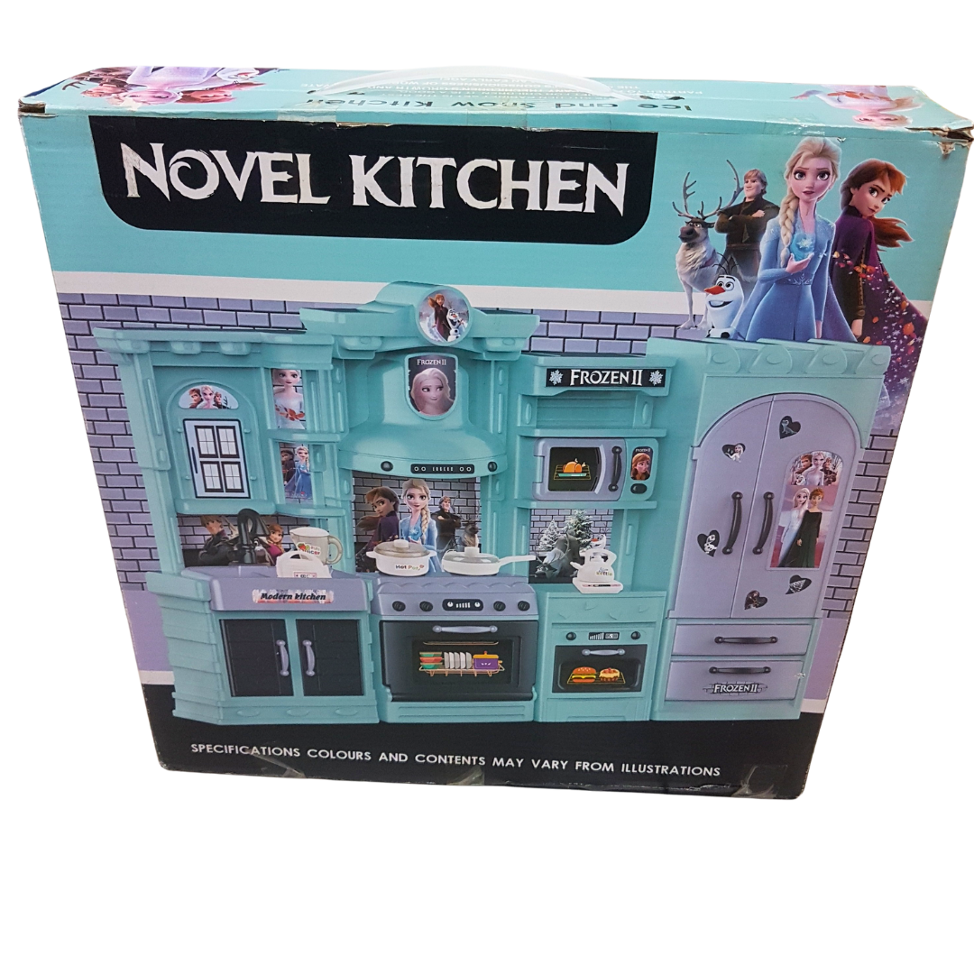Enchanting Ice Princess Play Kitchen Set – Interactive Toy for Culinary Creativity