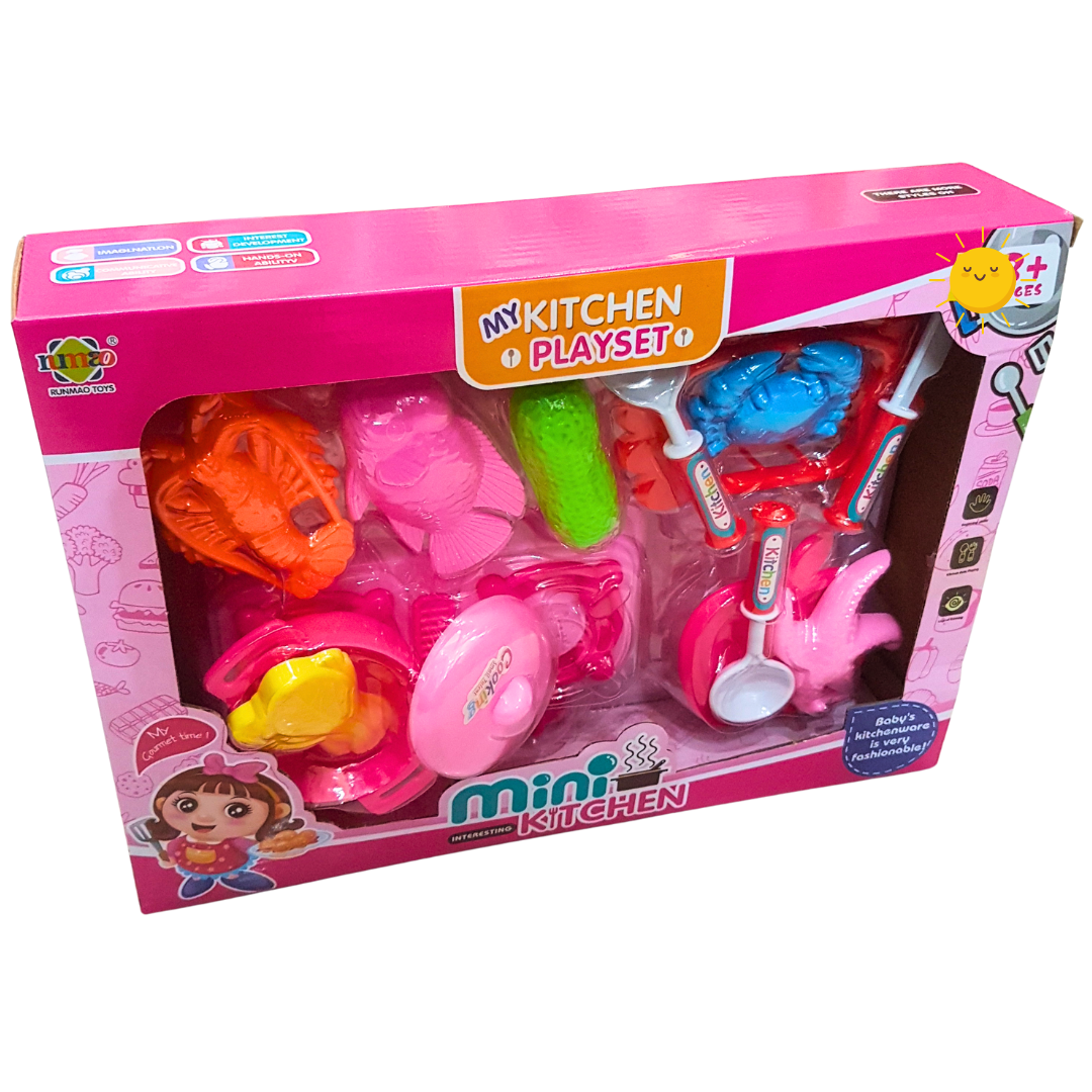 New Arrival: My Kitchen Playset - Trendy Mini Kitchen Set for Girls - Ideal Gift for Ages 3+ Secondary image