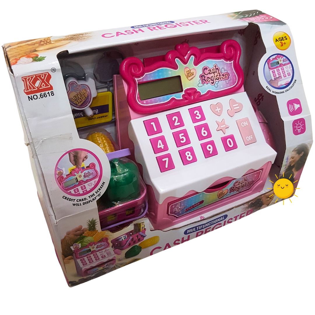 Little Shopkeeper's Delight: Interactive Pretend Play Cash Register with Accessories Secondary image