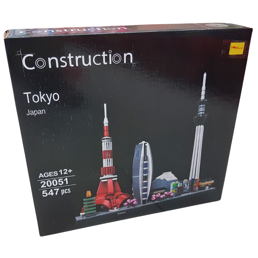 Build, Create, and Explore with our Tokyo Japan Bricks Set - 547pcs | STEM Toy for Kids Ages 12 and Up Main image