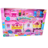 Enchanting Doll House for Girls - The Joy of Home, Premium Quality in the Best Series, Closed Assembly with Furniture, Ideal for Ages 3 and Up