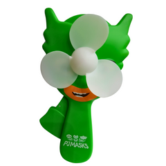 PJ Mask Themed Kids Hand Fan with 3 Propellers - Bright Color, Handy Design - Suitable for Ages 3 & Up