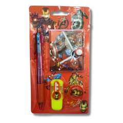 Avengers Gift set diary pencil high lighter and Tape