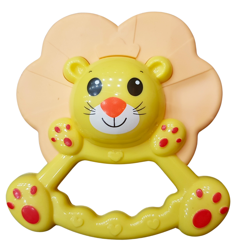 Sunny Safari Lion Cub Rattle - Colorful & Safe Teether Toy for Infants Main image