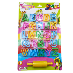 ABC Learning Clay Shapes: Educational & Fun Alphabet Molding Set for Kids Aged 3+ | Perfect Gift Idea