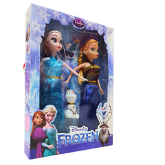 NEW! Enchanting Frozen Elsa & Anna Doll Set - Perfect Toys for Girls Aged 3+ | Disney Inspired Magic Awaits!