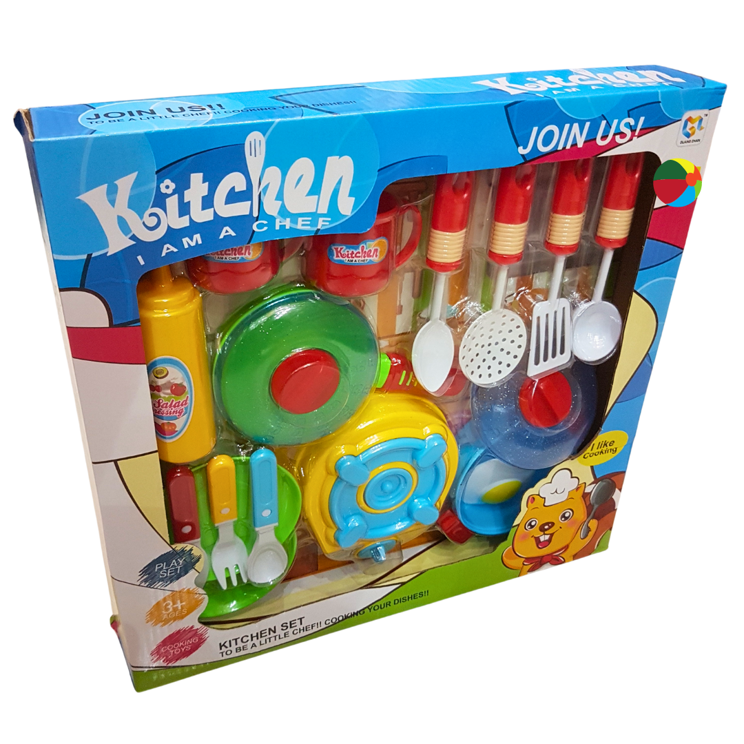 Junior Chef Pretend Play Kitchen Set - Spark Creativity & Culinary Skills for Kids Secondary image