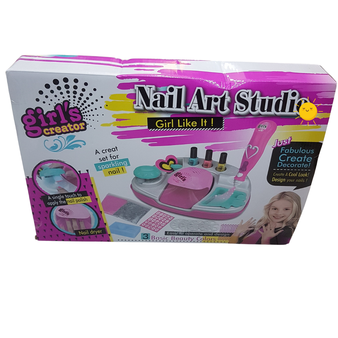 Creative Nail Art Studio for Kids - Spark Imagination and Fine Motor Skills