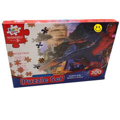 Dynamic Superhero Adventure 300-Piece Puzzle Set – Engaging Jigsaw for Kids
