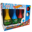Hot Wheels Acceleracers Themed Bowling Set for Kids – Enhance Coordination and Playtime Fun