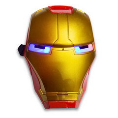 Iron Man LED Lights Mask for Kids for age 3 and Up
