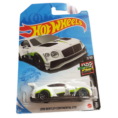 2018 bentley continental gt3 hot wheels model car 1:64 scale