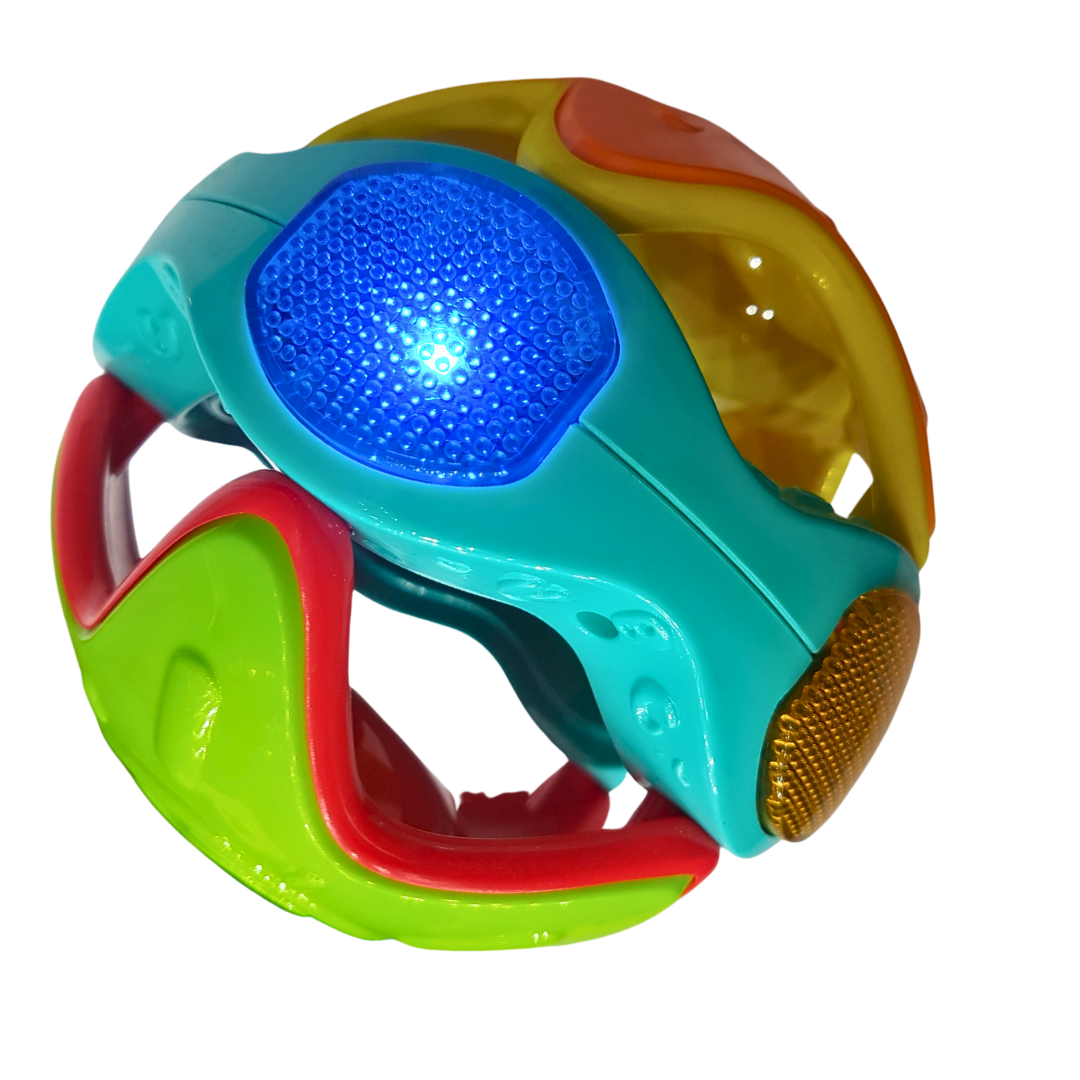 Light & Music Baby Rattle Ball - Perfect Sensory Toy for Kids Under 3 Years