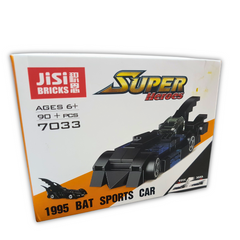 JiSi Bricks 1995 Bat Sports Car 7033