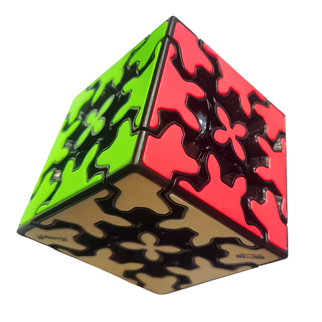 Premium 3x3 Speed Cube Gear by Raphael Mouflin - Internationally Tested, Ultra-Smooth, Fast & Durable Puzzle Cube for Pro Solvers