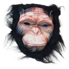 Child-Friendly Monkey Face Mask for Kids | Animal-Themed Party & Play Mask | Suitable for Ages 3+ | Cozy & Soft Design