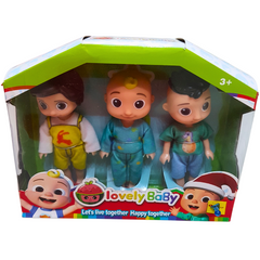 Coco Melon Action Figure Set - Ideal Gift for Kids Ages 3+  New Arrival Perfect for Boys & Girls  Fan Favorite Coco Melon Toy Collection