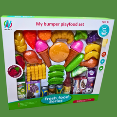 Ignite Imaginations with Our Bumper Playfood Set for Ages 3 and Up - A Perfect Blend of Fun, Sport Skills, and Parent-Child Interaction!