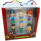 Coco Melon Action Figure Set - Perfect Gift for Kids Aged 3+  Ideal for Both Boys and Girls  New Arrival Toy Collection for Coco Melon Fans