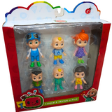 Coco Melon Action Figure Set - Perfect Gift for Kids Aged 3+  Ideal for Both Boys and Girls  New Arrival Toy Collection for Coco Melon Fans