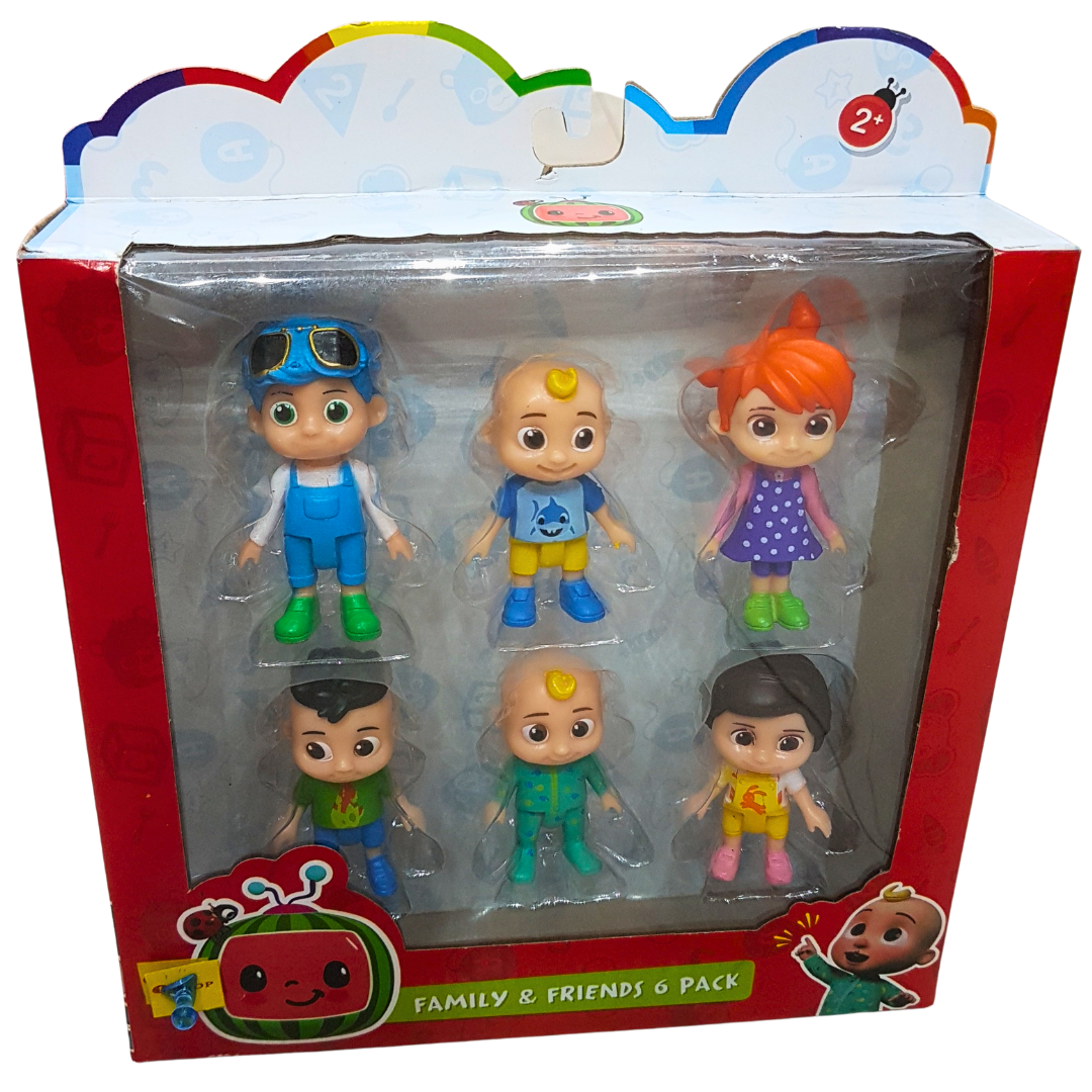 Coco Melon Action Figure Set - Perfect Gift for Kids Aged 3+  Ideal for Both Boys and Girls  New Arrival Toy Collection for Coco Melon Fans