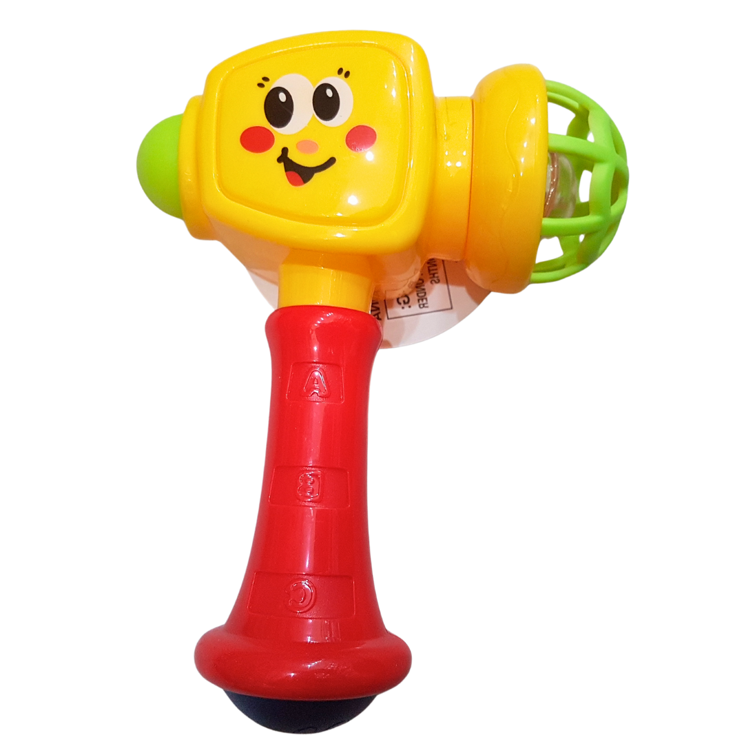 Bright Smiles Playtime Hammer Rattle for Babies Secondary image
