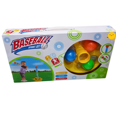 Kids' Tee Ball Baseball Sport Set - Fun Outdoor Play Equipment for Ages 3+