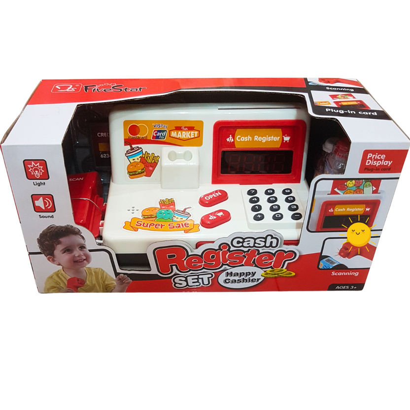 FiveStar Junior Cashier Playset - Educational Toy Cash Register for Aspiring Entrepreneurs Main image