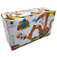 Small Construction Domino Rally - Creative Building Playset for Toddlers