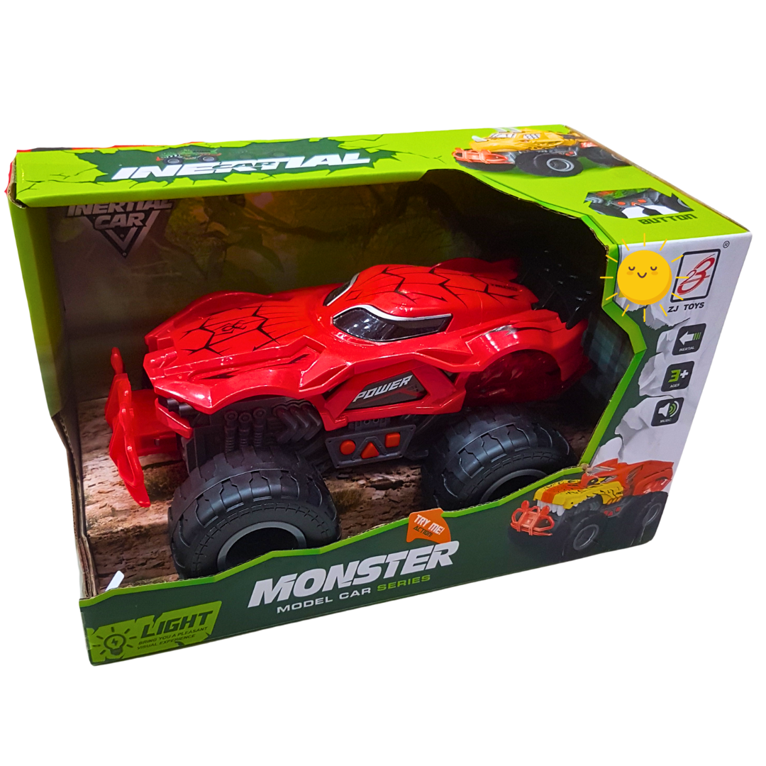 New Arrival: Monster Model Car with Lights and Music - Inertial Toy Vehicle for Boys, Ages 3+ Secondary image
