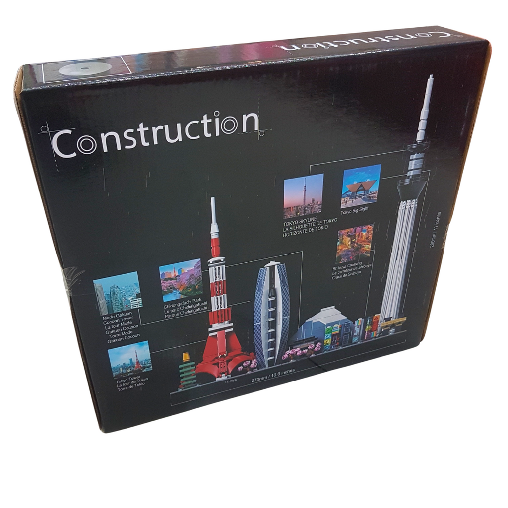 Build, Create, and Explore with our Tokyo Japan Bricks Set - 547pcs | STEM Toy for Kids Ages 12 and Up