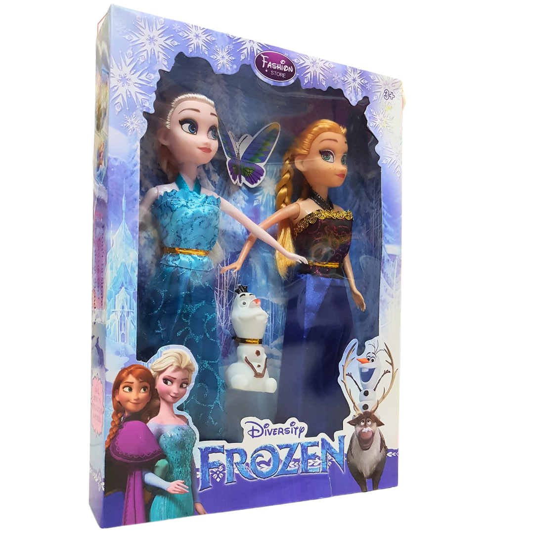 NEW! Enchanting Frozen Elsa & Anna Doll Set - Perfect Toys for Girls Aged 3+ | Disney Inspired Magic Awaits!