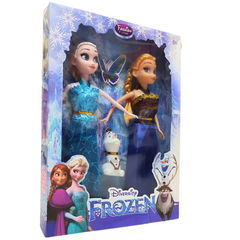 NEW! Enchanting Frozen Elsa & Anna Doll Set - Perfect Toys for Girls Aged 3+ | Disney Inspired Magic Awaits!