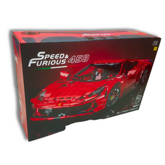 Speed and Furious 458  ,  Model #10304 , 3380 pcs 1:8 Scale Bricks Model Car