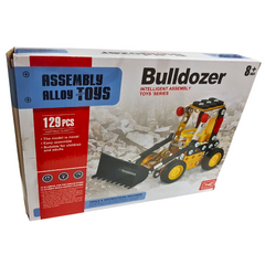 129-Piece Meccano Set: Build Your Own Bulldozer - Perfect for Kids Aged 8 & Up
