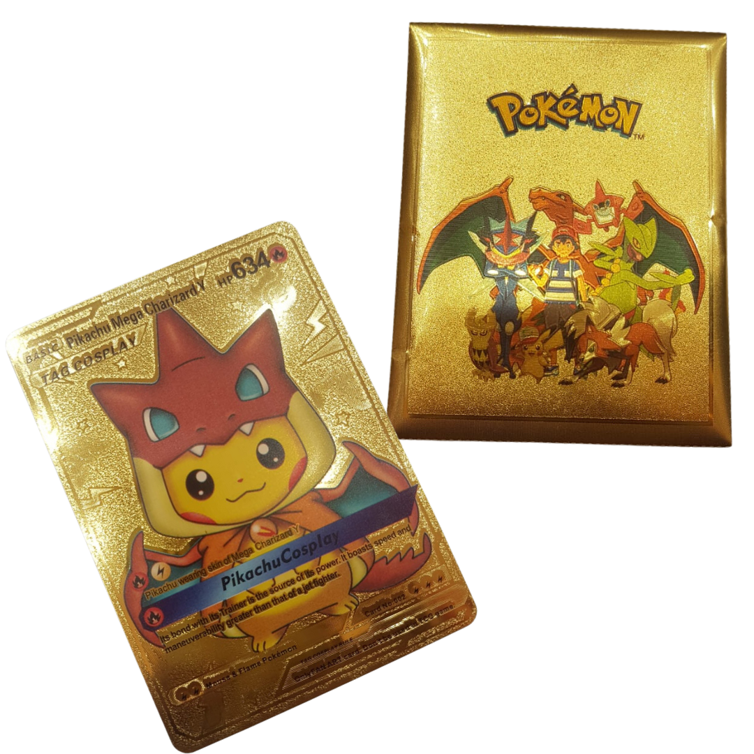 Pokemon golden cards pack 10 pcs