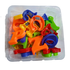 Colorful Magnetic Capital Letters A-Z - Bright, Educational Alphabets for Fun Learning and Play!