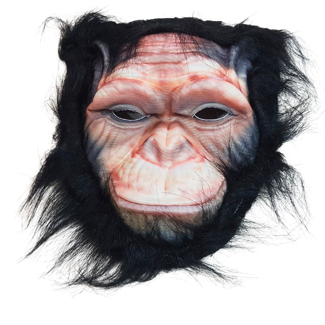 Child-Friendly Monkey Face Mask for Kids | Animal-Themed Party & Play Mask | Suitable for Ages 3+ | Cozy & Soft Design