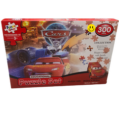 High-Speed Racing Car 300-Piece Educational Puzzle Set – Interactive Play for Kids