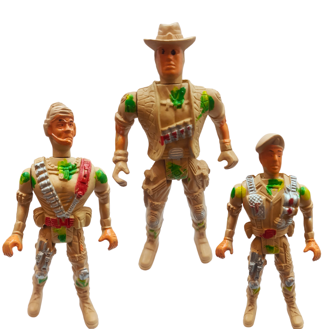 Moveable Army Soldiers with Guns: Perfect Kids' Gift Set- Army Action Figures