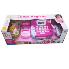 Play & Learn Cash Register - Interactive Toy with Microphone for Kids Aged 3+