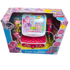 My Lovely Unicorn Themed Cash Register - Magical Playset with LCD and Scanner for Kids 3+