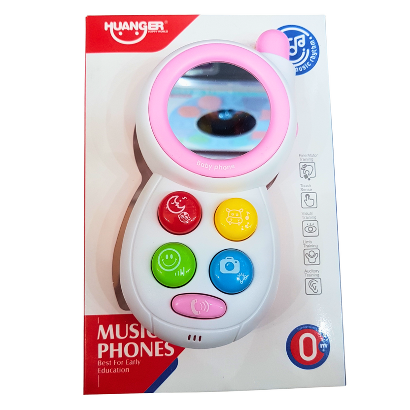 Little Chatterbox Musical Baby Phone: Early Learning Playtime Fun Main image